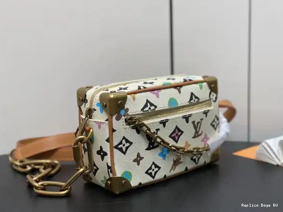 Cheap VUITTON SOFT MINI LOUIS TRUNK-18.5*13*8cm 0701